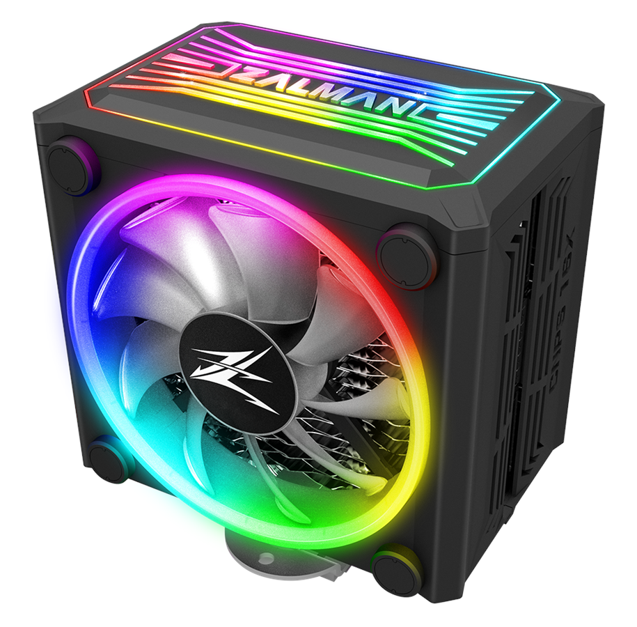 CPU Køler - Zalman CNPS 16X Black Spectrum RGB - CPU Luftkøler - Max 27 dBA - CNPS16X BLACK