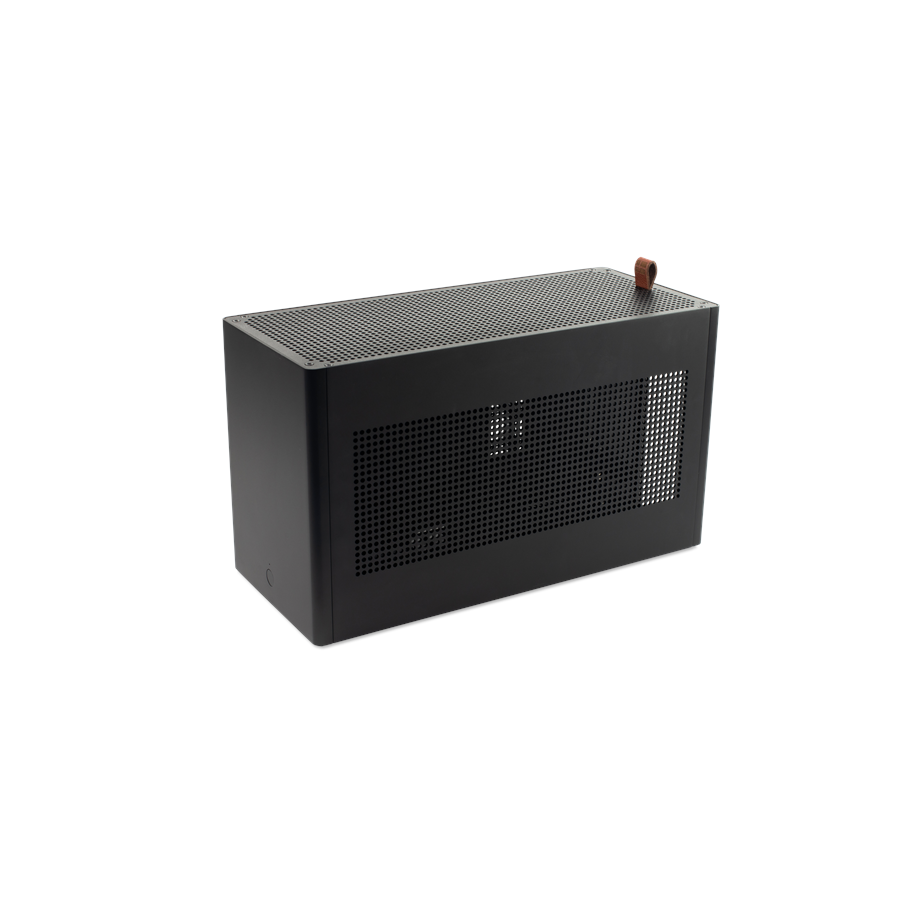 Kabinet - LOUQE Ghost S1 MK3 - Ash - Kabinet - Minitower - Sort - LQ-GHS103-CA-0AS