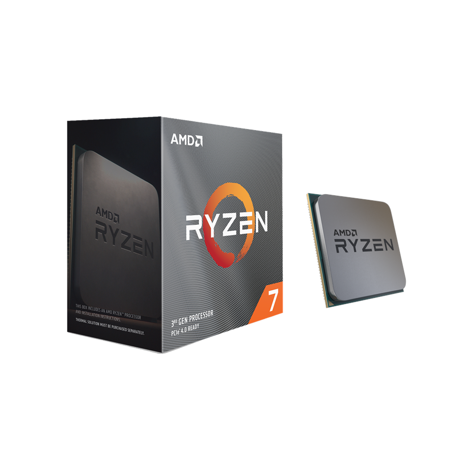 CPU - AMD Ryzen 7 3800XT CPU - 8 kerner - 3.9 GHz - AMD AM4 - AMD Boxed (uden køler) - 100-100000279WOF