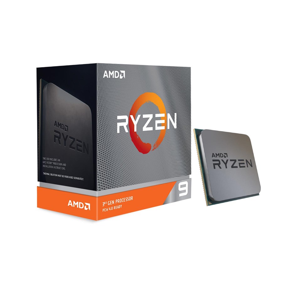 CPU - AMD Ryzen 9 3900XT CPU - 12 kerner - 3.8 GHz - AMD AM4 - AMD Boxed (uden køler) - 100-100000277WOF