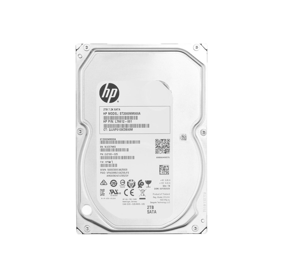 HP HDD 2TB 7200RPM SATA 3 5inch SMR Harddisk Cache Billig