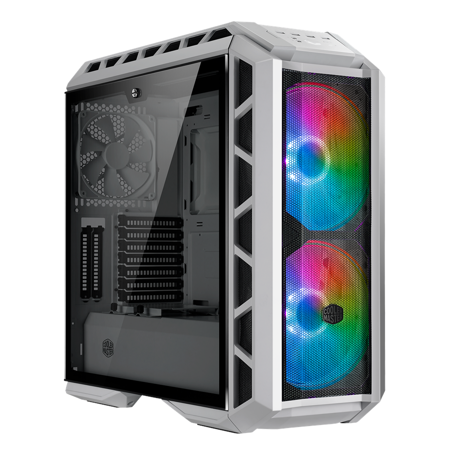 Kabinet - Cooler Master MasterCase H500P Mesh ARGB - Kabinet - Miditower - Hvid - MCM-H500P-WGNN-S01