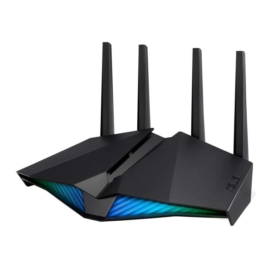 Router & firewall - ASUS RT-AX82U AX5400 Dual Band WiFi 6 Gaming Router PS5 compatible Mobile Game Mode AURA RGB - Mesh router Wi-Fi 6 - 90IG05G0-MO3R10
