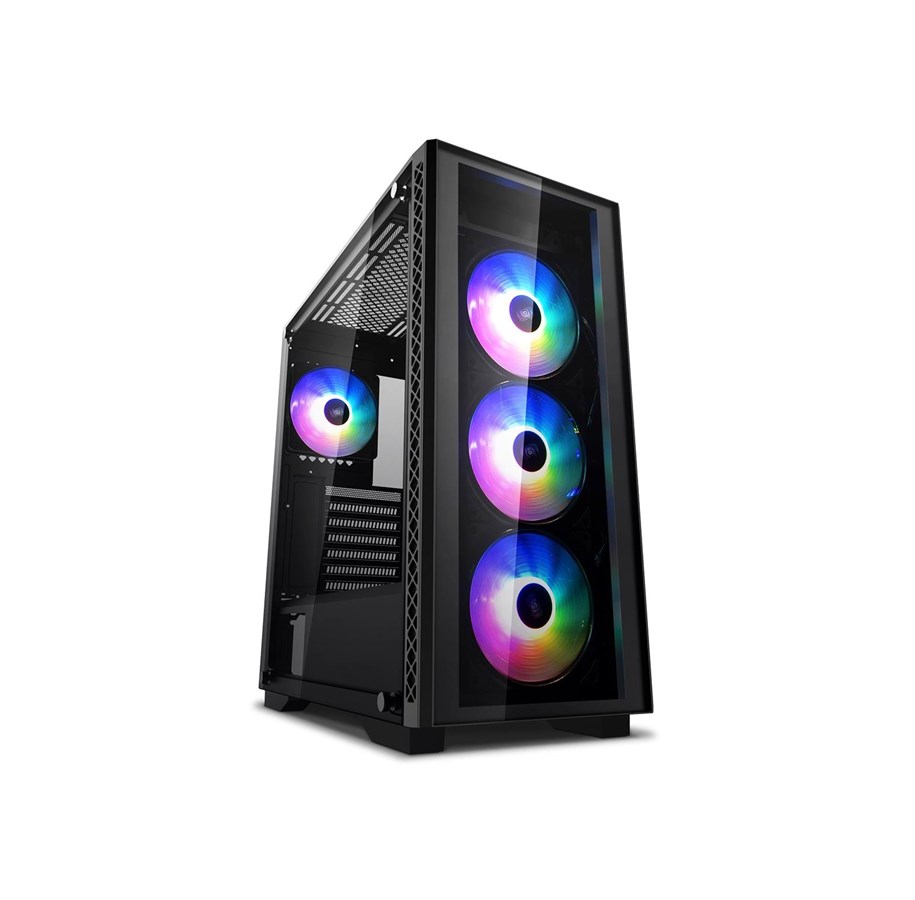 Kabinet - DeepCool MATREXX 50 ADD-RGB 4F - Kabinet - Miditower - Sort - DP-ATX-MATREXX50-AR-4F-NE