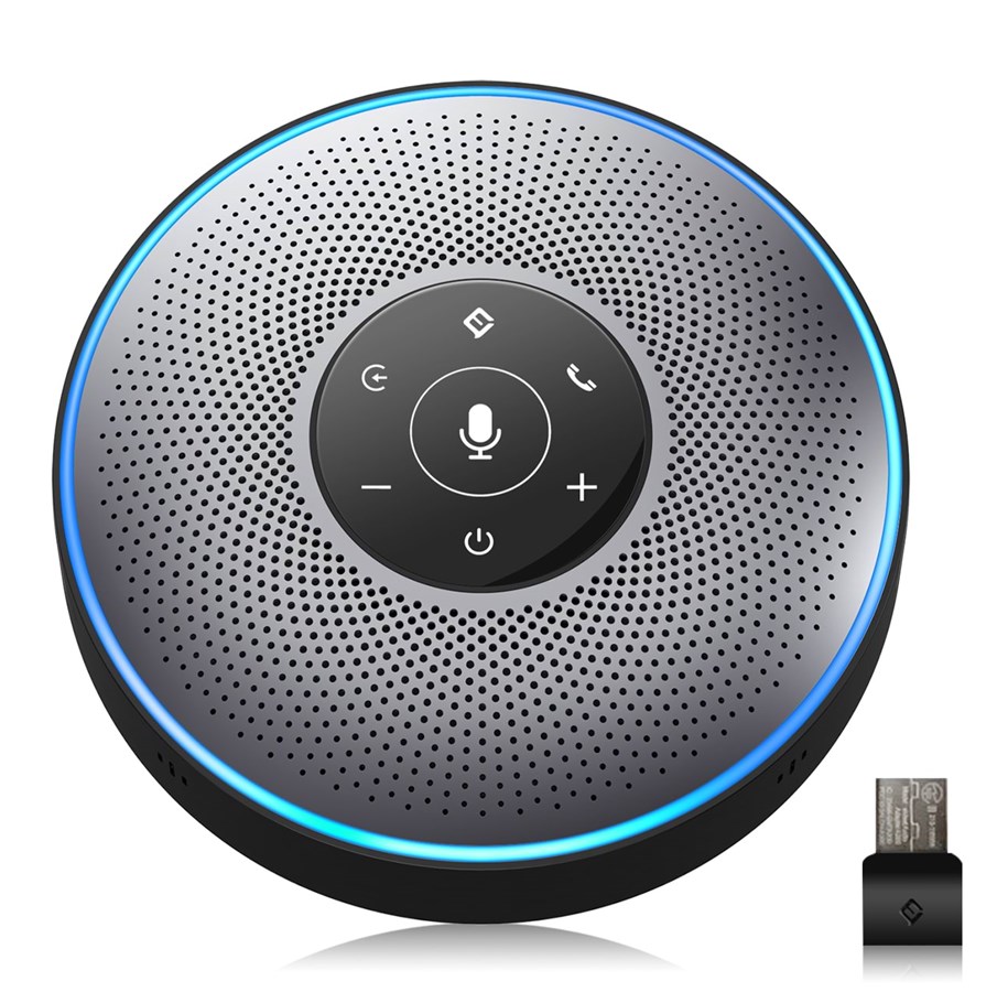 Mikrofon - eMEET OfficeCore M2 Conference Speaker Grey - EMM200GRYDE