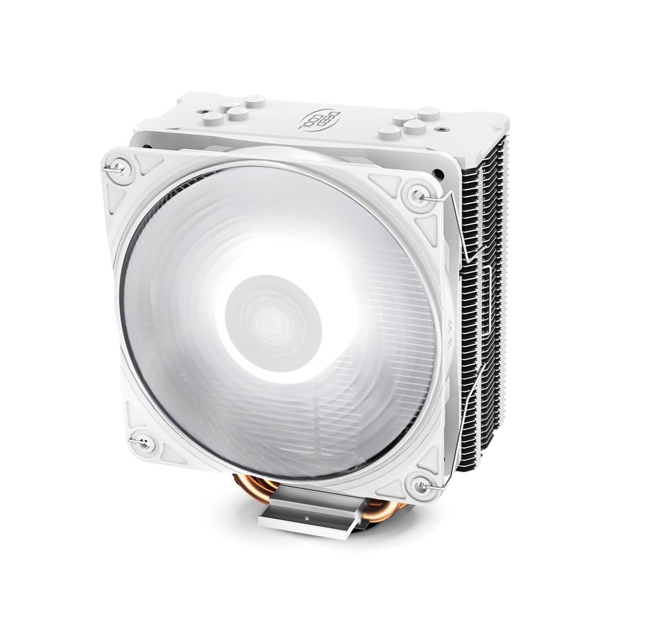 CPU Køler - DeepCool GAMMAXX GTE V2 White - CPU Luftkøler - Max 28 dBA - DP-MCH4-GMX-GTE-V2WH
