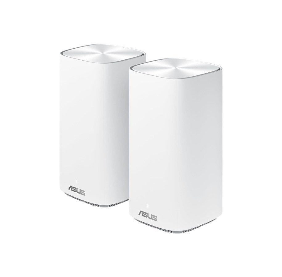 Router & firewall - ASUS ZenWiFi AC Mini (CD6) (2-pack) White AC1500 - Mesh router Wi-Fi 5 - 90IG05S0-BO9410