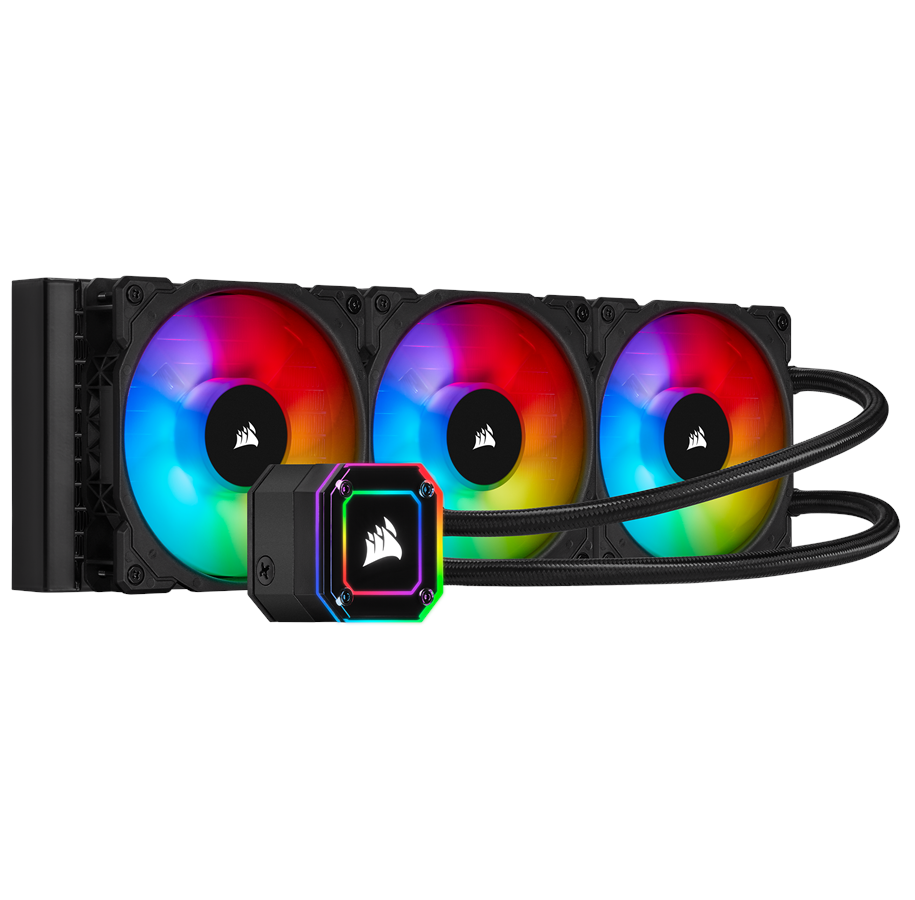 CPU Køler - Corsair iCUE H150i ELITE CAPELLIX - CPU Vandkøling - Max 36 dBA - CW-9060048-WW