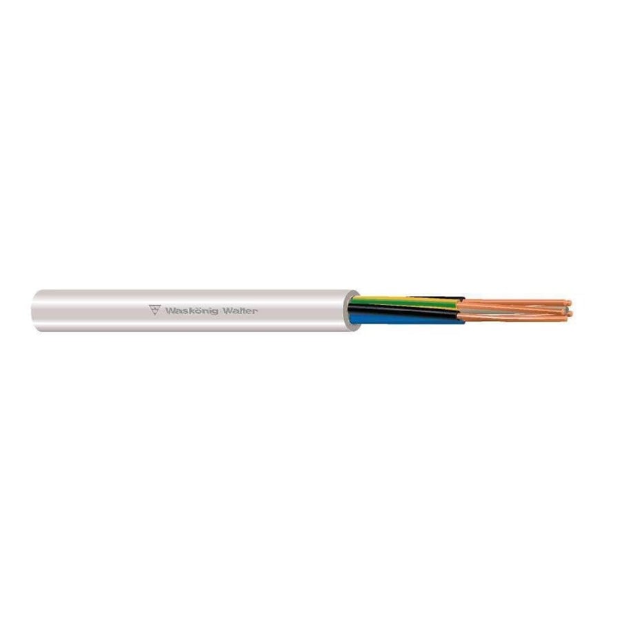 Kabler, ledninger, afdækning og brandsikring - Waskønig & Walther Installationskabel PXILD 5x1,5 mm², 50 meter - 586967