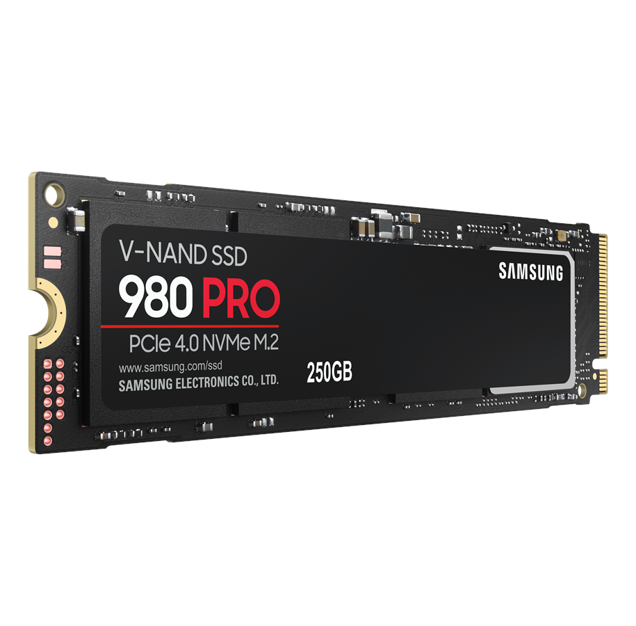 SSD - Samsung 980 Pro SSD - 250GB - Uden køleprofil - M.2 2280 - PCIe 4.0 - MZ-V8P250BW