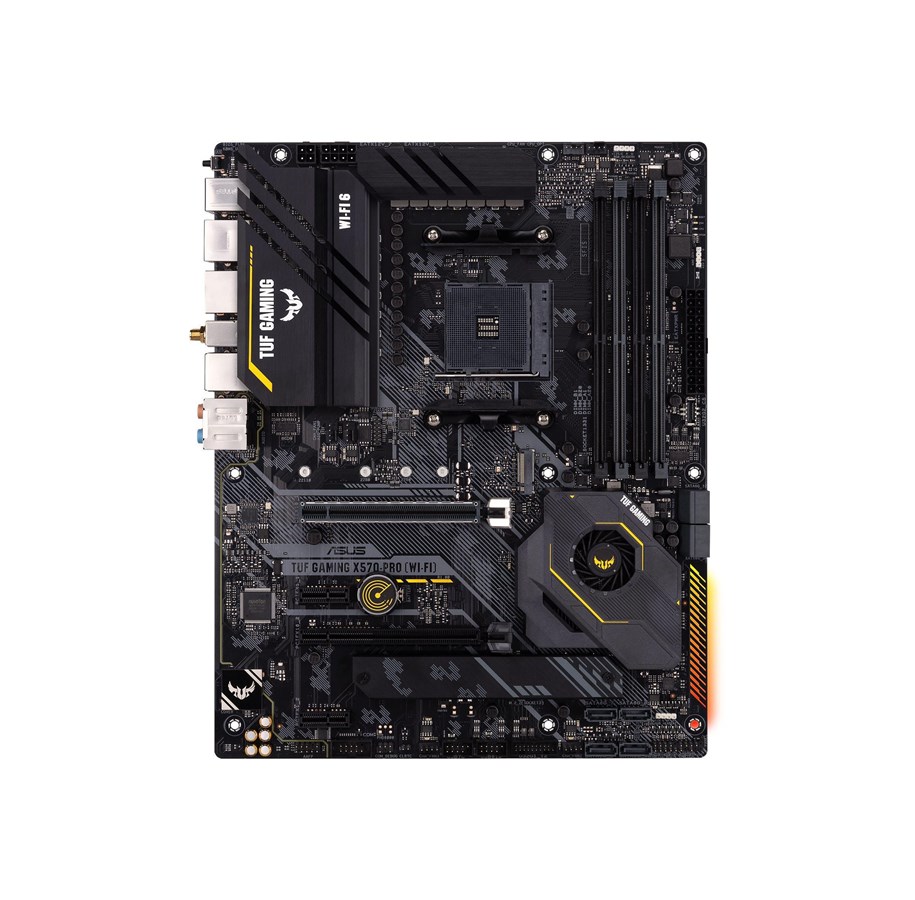 Bundkort - ASUS TUF GAMING X570-PRO (WI-FI) Bundkort - AMD X570 - AMD AM4 socket - DDR4 RAM - ATX - 90MB15H0-M0EAY0
