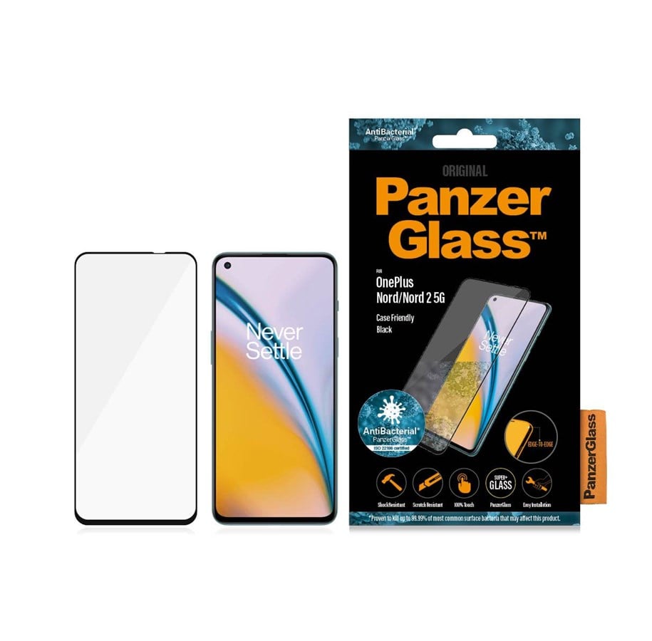 Mobil - Beskyttelsesglas - PanzerGlass Screen Protector OnePlus Nord - PANZER7015