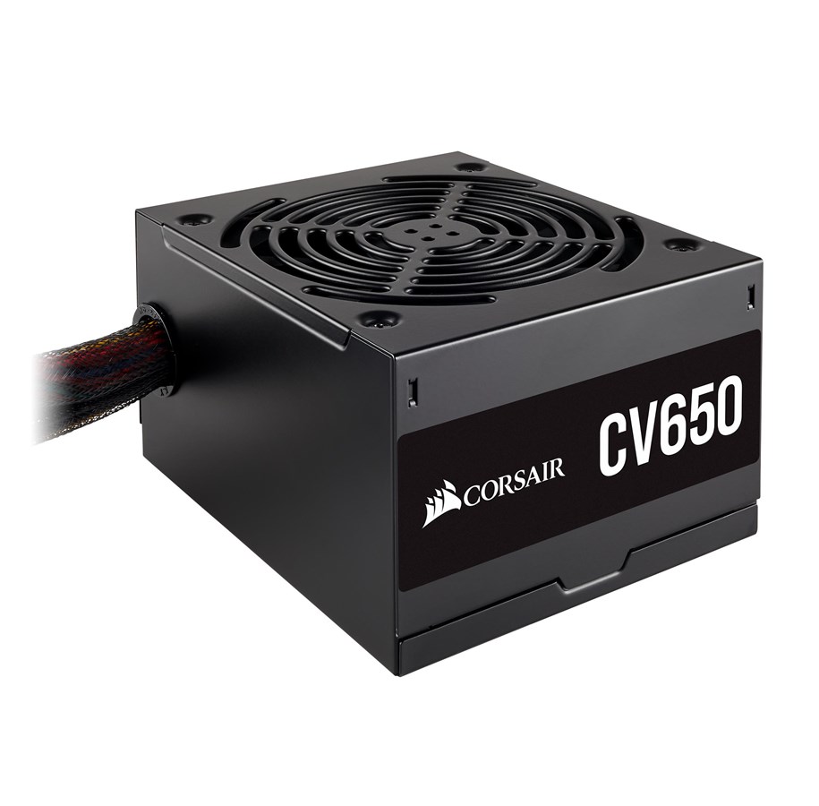 Strømforsyning - Corsair CV650 Strømforsyning - 650 Watt - 120 mm - 80 Plus Bronze certified - CP-9020236-EU