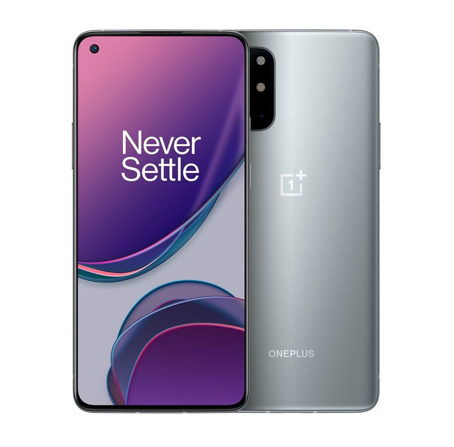 Mobil - OnePlus 8T 5G 128GB/8GB - Lunar Silver - 5011101268