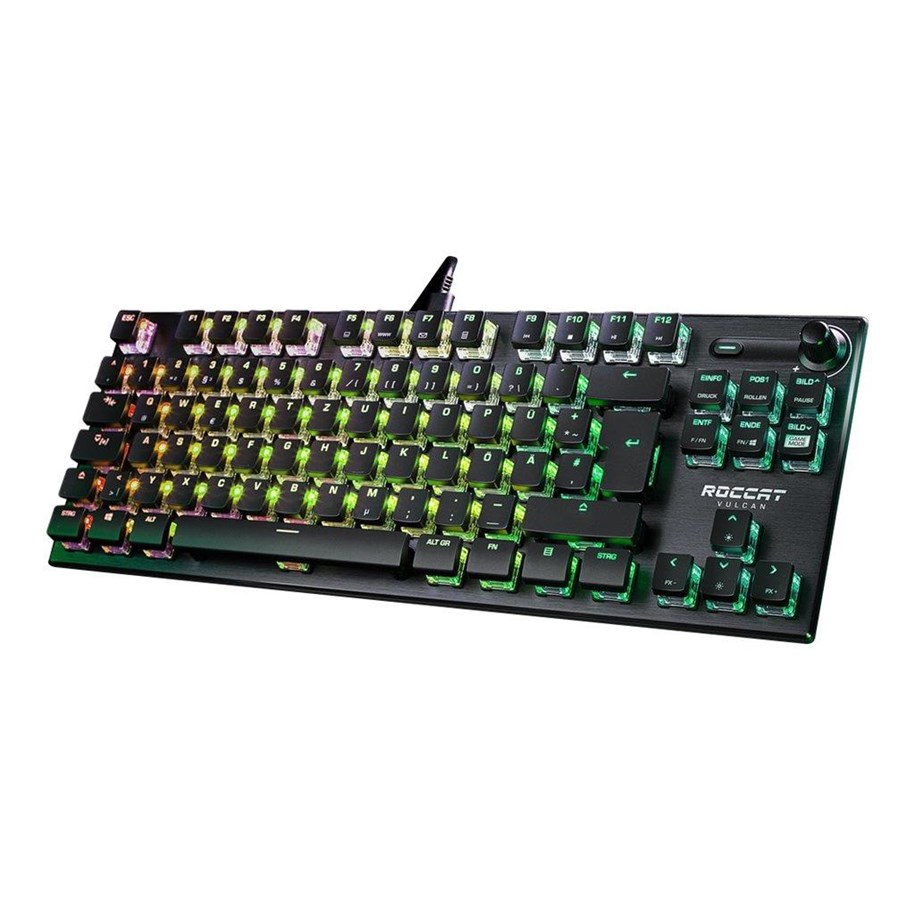 Tastatur - ROCCAT VULCAN TKL PRO - Gaming Tastatur - Uden Numpad - Nordisk - Sort - ROC-12-575