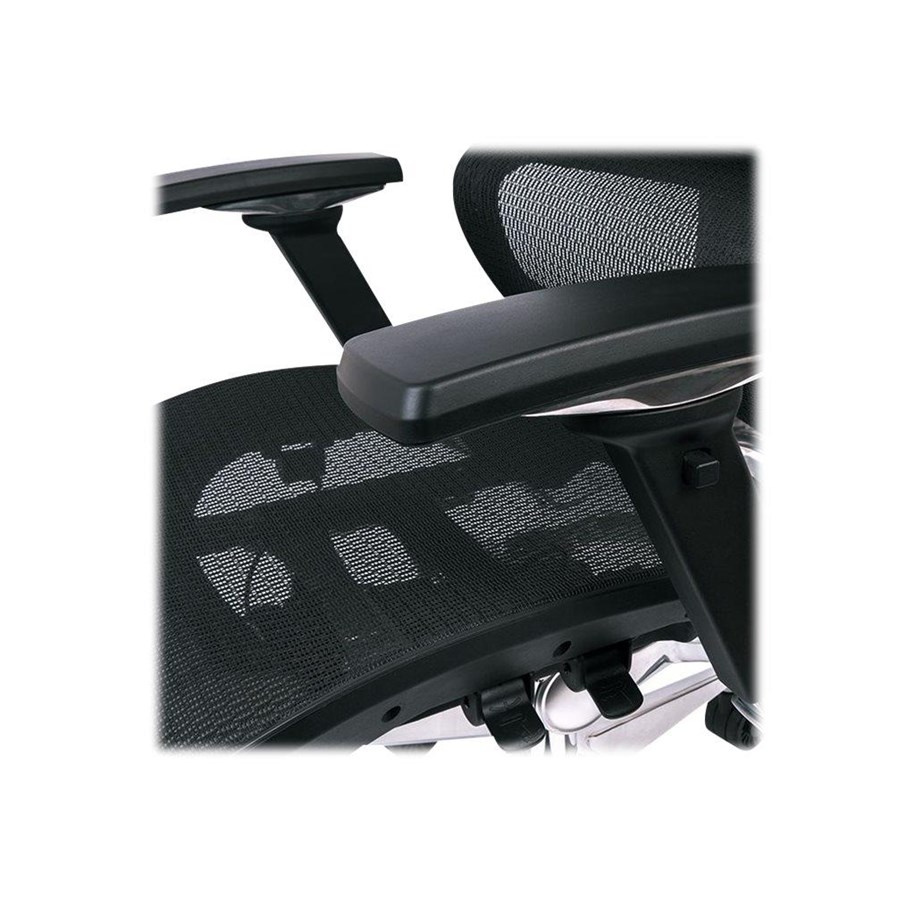Gamer Stol - Thermaltake CyberChair E500 Kontor Stol - Mesh - Op til 150 kg - GGC-EG5-BBLFDM-01