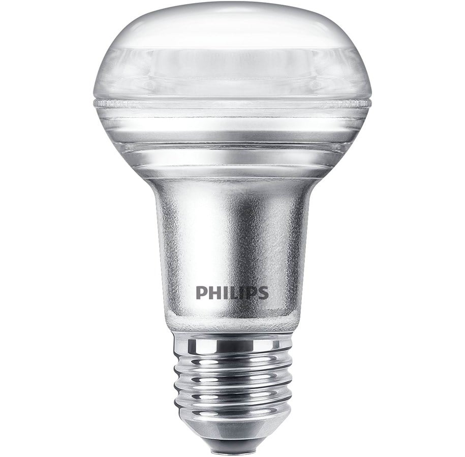 Lyskilder - Philips LED pære Reflektor R63 3W/827 (40W) 36° E27 - 929001891355