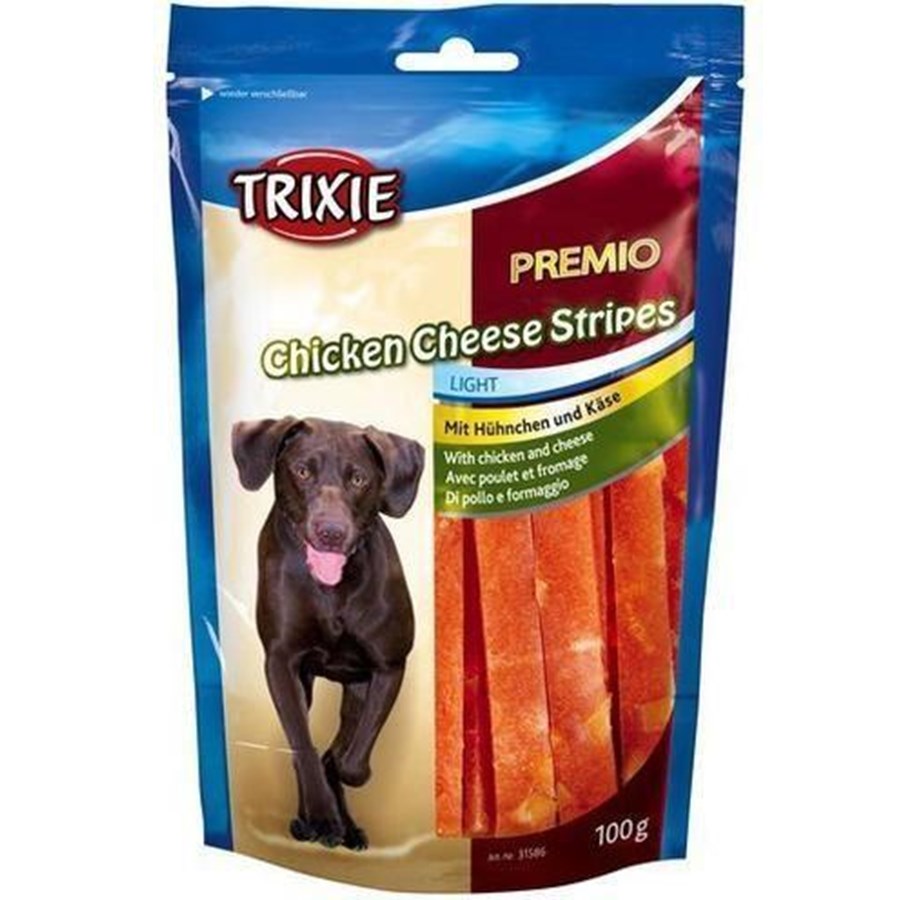 Hunde - Trixie Snacki Premio kyllingestrimler 100g - TX-31586