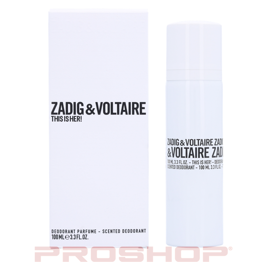 Parfume og dufte - ZADIG & VOLTAIRE This Is Her! EDP Deo - 100 ml - 3423474892259
