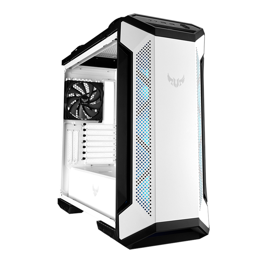 Kabinet - ASUS TUF Gaming GT501 - Kabinet - Miditower - Hvid - 90DC0013-B49000