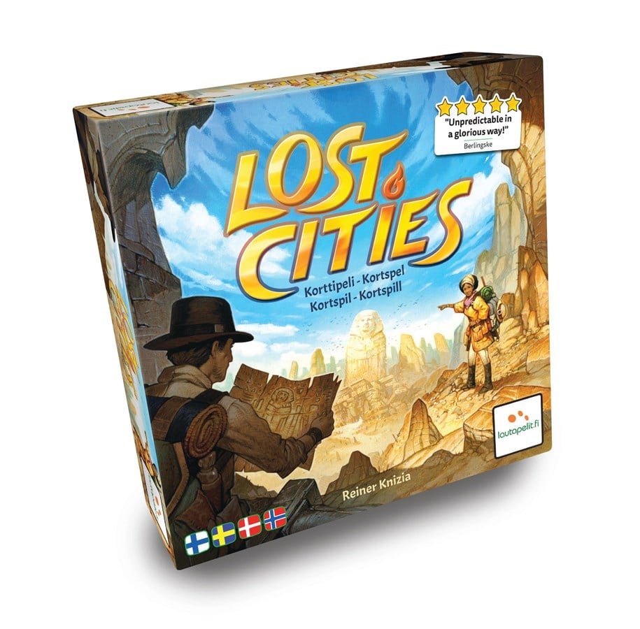 Brætspil - Lautapelit Lost Cities: The Card Game (Nordic) - LPFI212