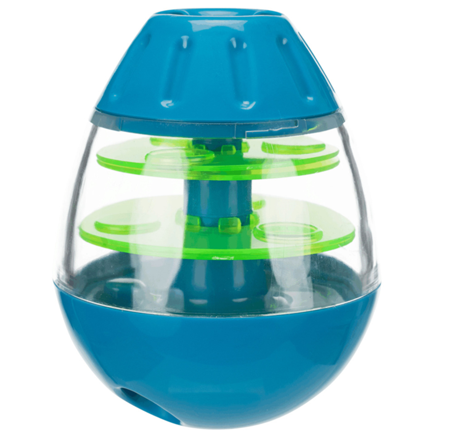 Hunde - Trixie  Roly Poly Snack Egg Blue 13cm - 2855-uniw