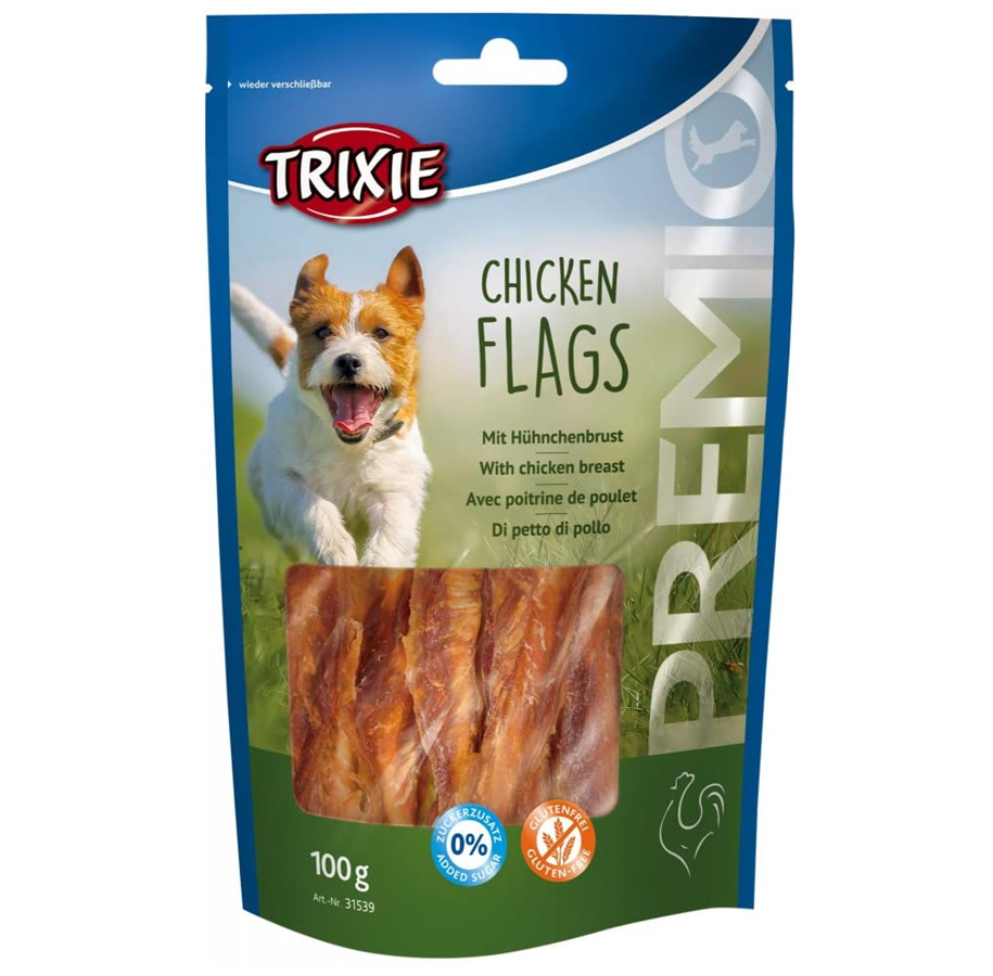 Hunde - Trixie Premio Chicken Flags 100 g - TX-31539