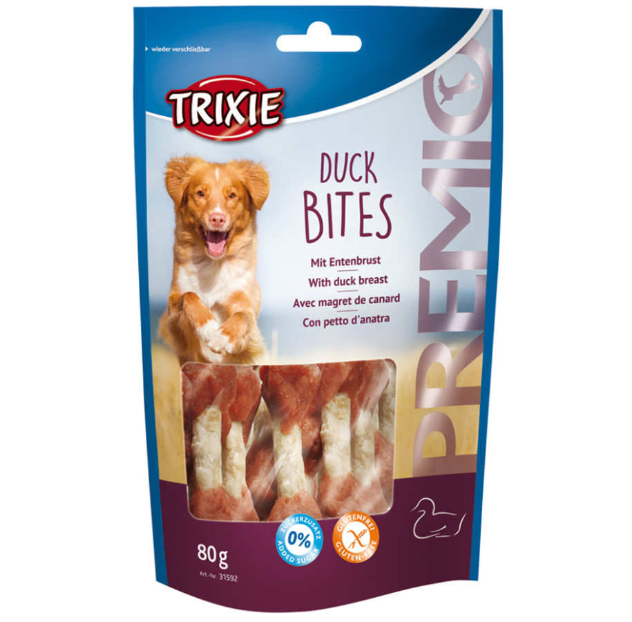 Hunde - Trixie Premio Duck Bites 80g - TX-31592