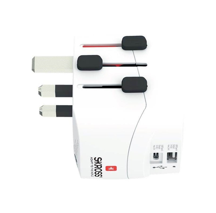 Comprar Adaptador de viaje Pro world & usb Skross De empresa
