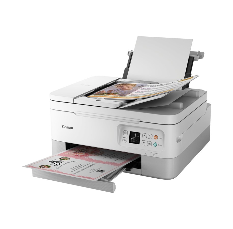 Printer - Canon PIXMA TS7451 Multifunktion - Farve - Blæk - 4460C026