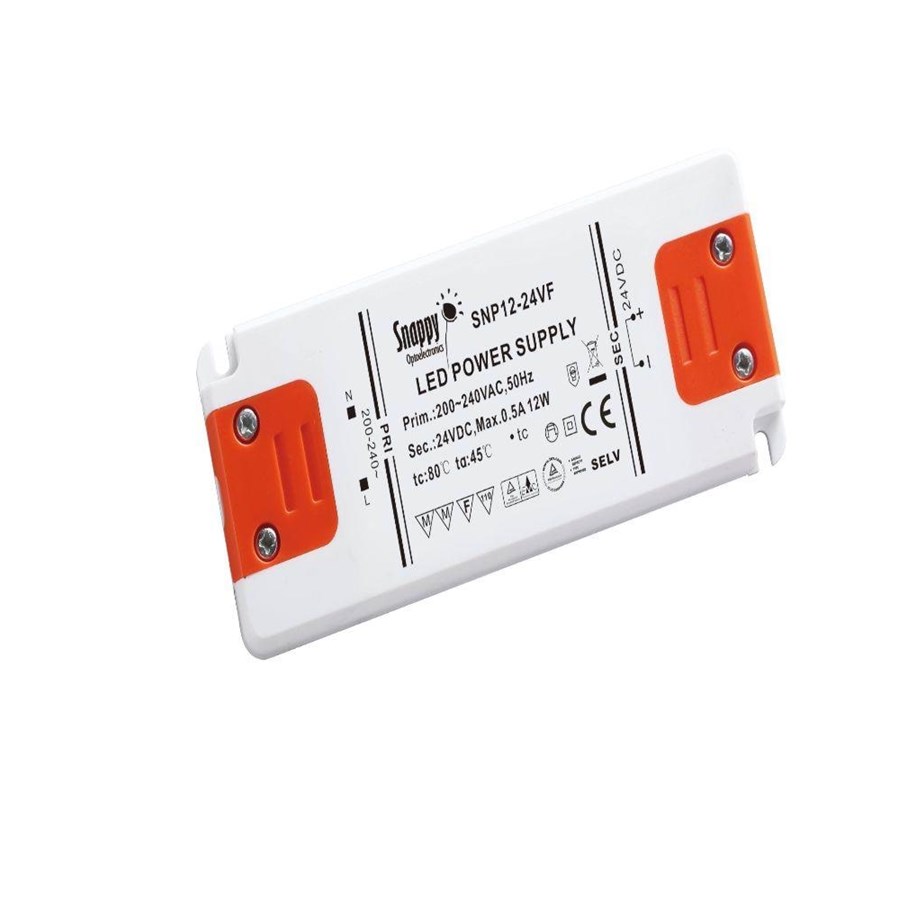 Drivere, spoler og transformatore - DEVELTRON 24vdc led strømforsyning 12w - snappy - VN600241