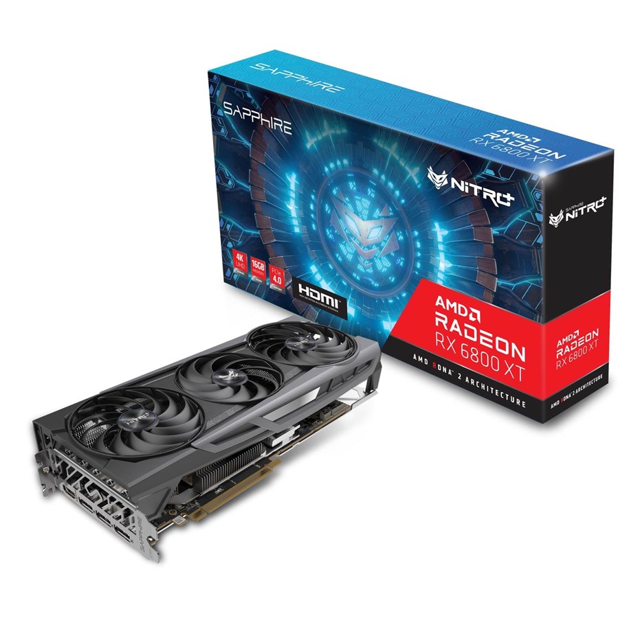 Grafikkort - Sapphire Radeon RX 6800 NITRO+ - 16GB GDDR6 RAM - Grafikkort - 11304-02-20G