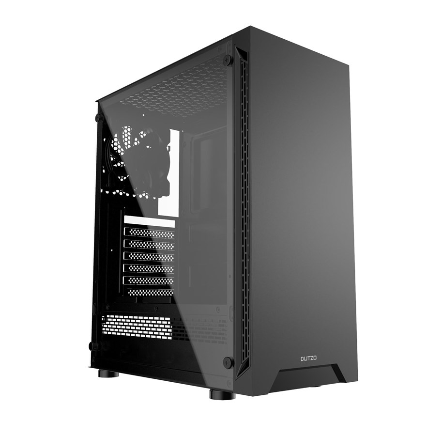 Kabinet - DUTZO C420 TG - Kabinet - Miditower - Sort - C420_TG-B