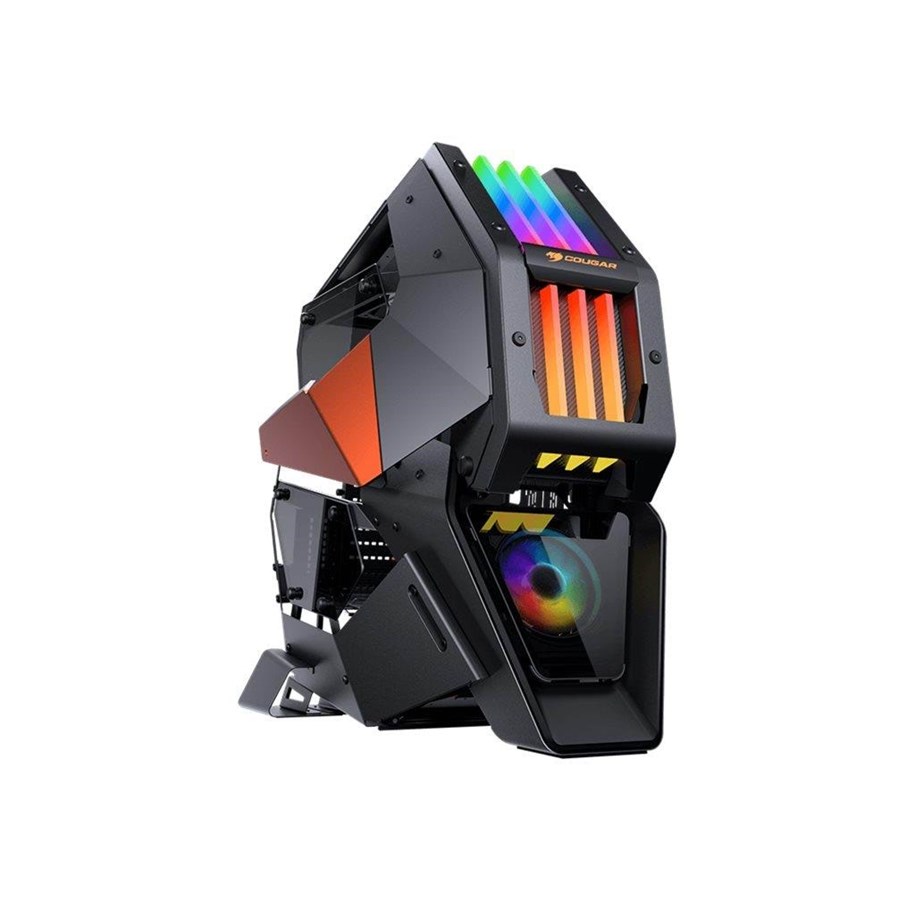 Kabinet - Cougar Conquer 2 - Kabinet - Tower - Orange - CGR-9CM1O