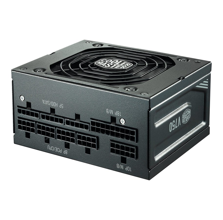 Strømforsyning - Cooler Master V Series V750 SFX Strømforsyning - 750 Watt - 92 mm - ATX - 80 Plus Gold certified - MPY-7501-SFHAGV-EU
