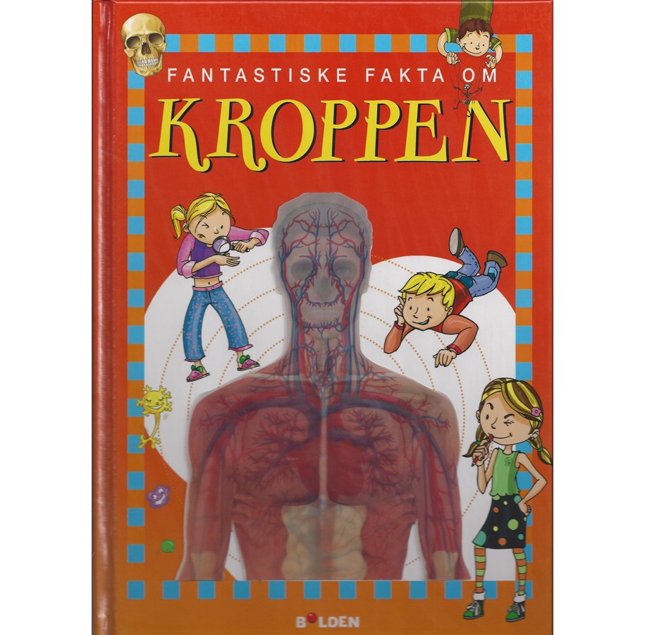 Børnebøger - Fantastiske fakta om kroppen - Børnebog - Hardcover *DEMO* - 9788771061888