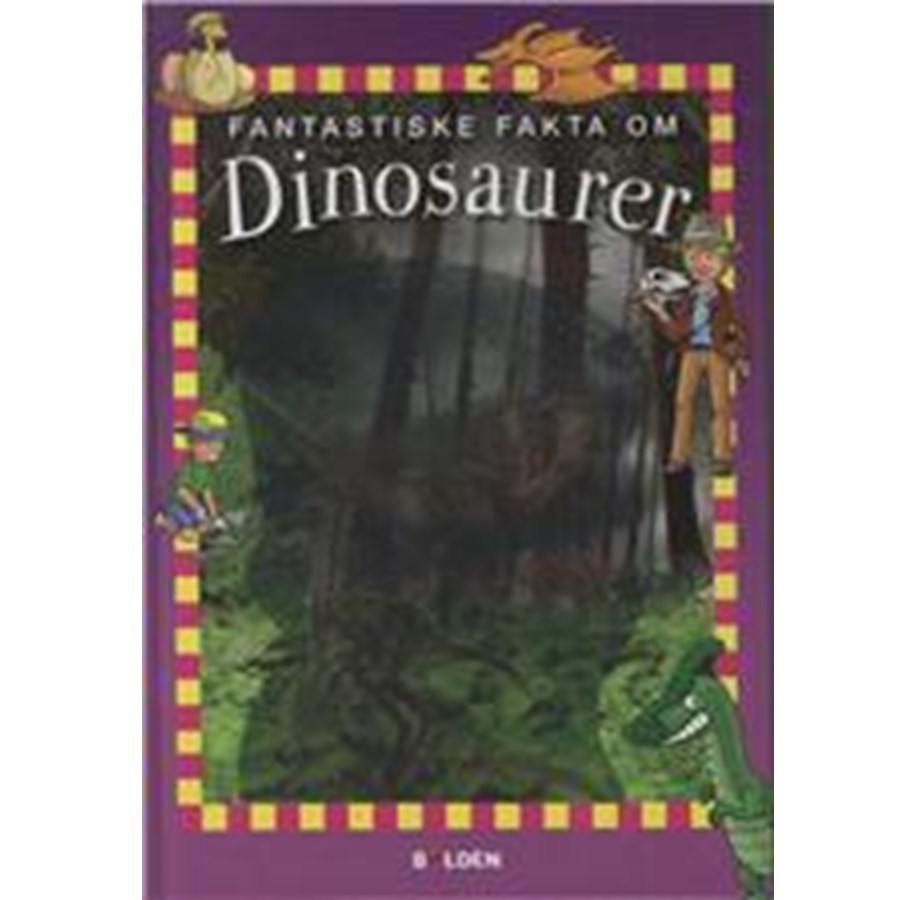 Børnebøger - Fantastiske fakta om dinosaurer - Børnebog - Hardcover *DEMO* - 9788771063202