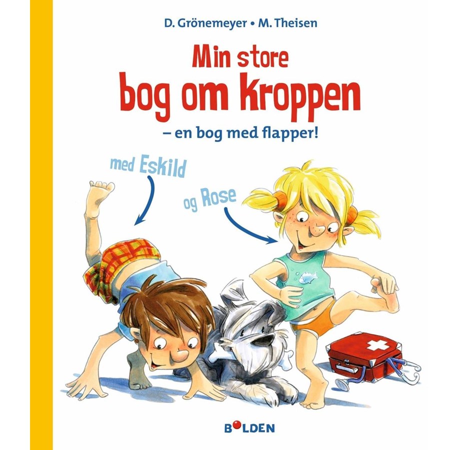 Børnebøger - Min store bog om kroppen - Børnebog - Hardcover *DEMO* - 9788771066906