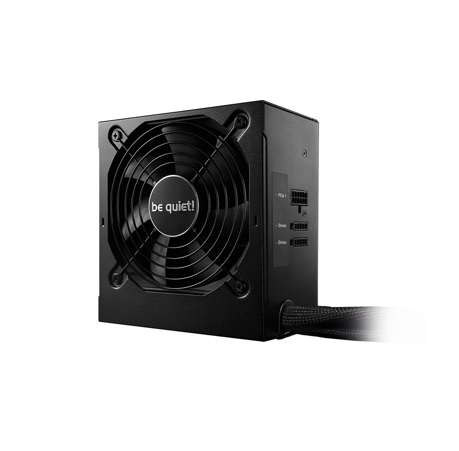 Strømforsyning - be quiet! System Power 9 600W CM Strømforsyning - 600 Watt - 120 mm - ATX - 80 Plus Bronze certified - BN302