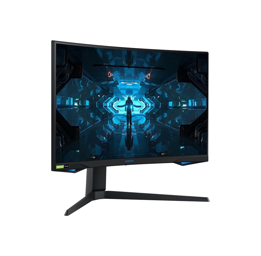Skærm - 27" Samsung Odyssey G7 - 2560x1440 - 240Hz - VA - Curved - LC27G75TQSRXEN