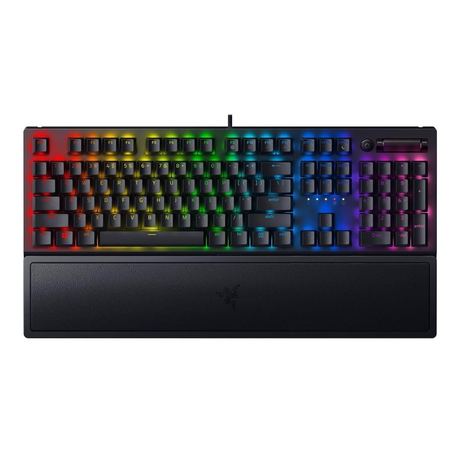 Tastatur - Razer BlackWidow V3 - Yellow - ND - Tastatur - Nordisk - Sort - RZ03-03542000-R3N1