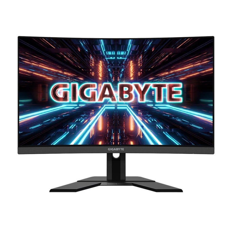 Skærm - 27" GIGABYTE G27QC A - 2560x1440 (QHD) - 165Hz - VA - Curved - 2x 2W Speakers - G27QC A