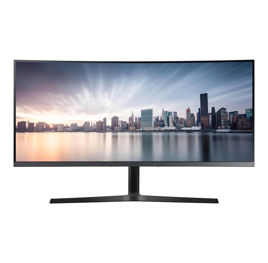 Skærm - 34" Samsung C34H890WGR - 3440x1440 - 100Hz - VA - USB HUB - Curved - LC34H890WGRXEN