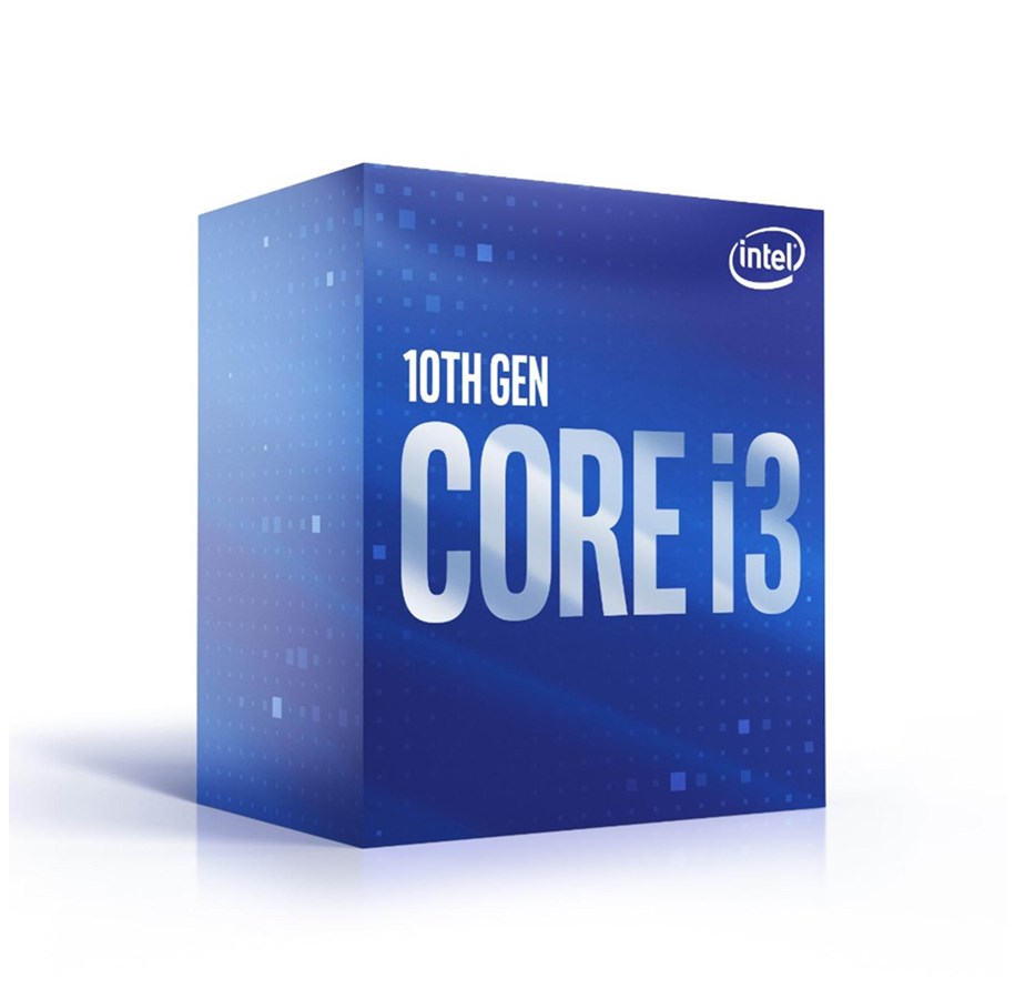 CPU - Intel Core i3-10105F Comet Lake CPU - 4 kerner - 3.7 GHz - Intel LGA1200 - Intel Boxed (med køler) - BX8070110105F