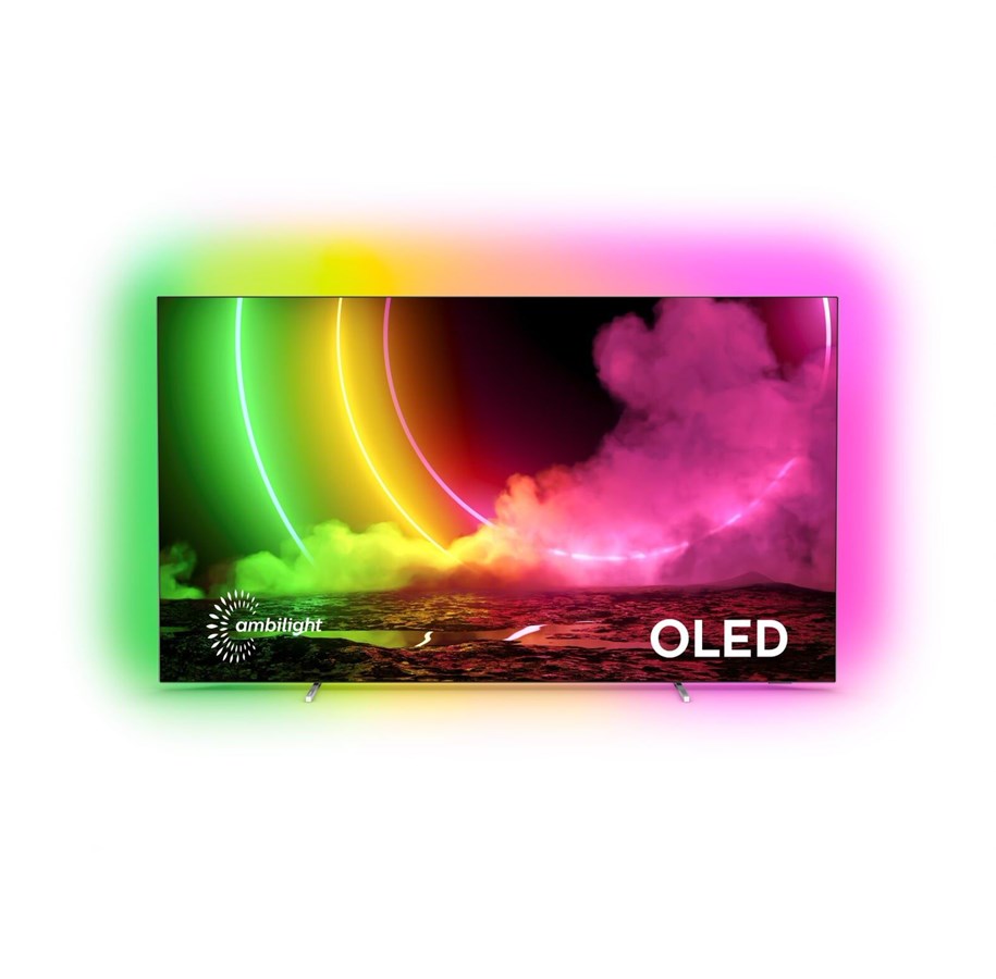 Fladskærms TV - Philips 65" Fladskærms TV OLED 4K 65OLED806/12 - Ambilight Ambilight - 65OLED806/12