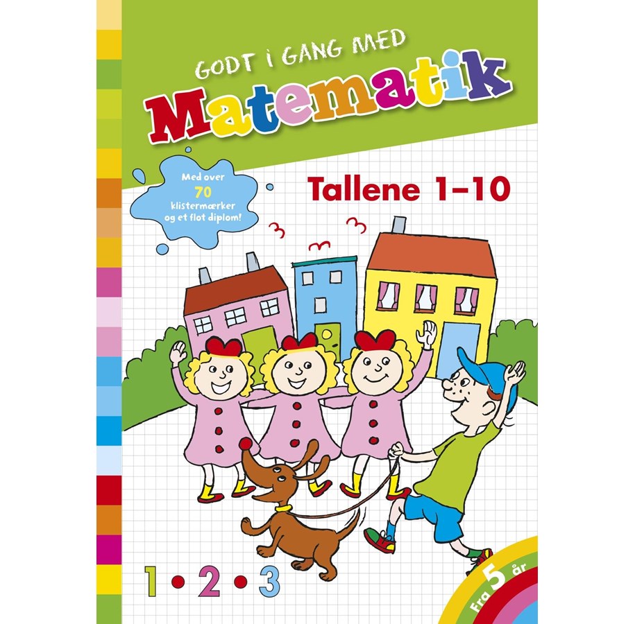 Hobby - Godt i gang med matematik: Tallene 1-10 - Hobby - Hæftet - 9788771063059