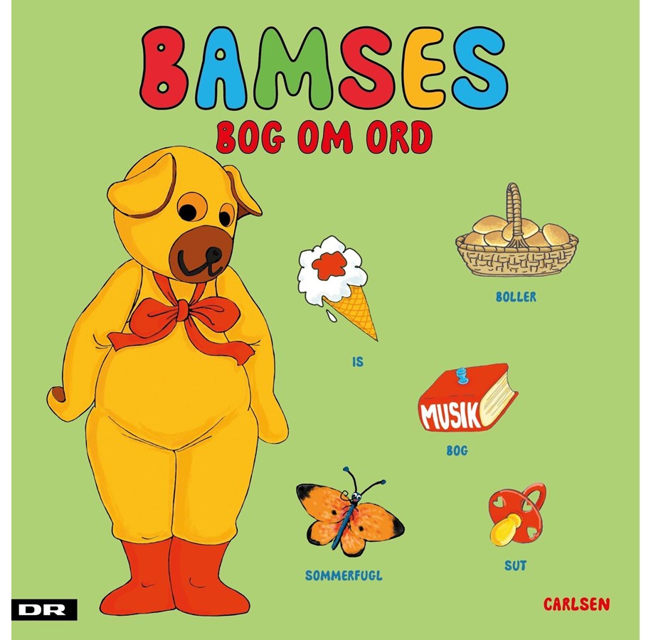 Børnebøger - Bamses bog om ord - Børnebog - Papbog - 9788711698938