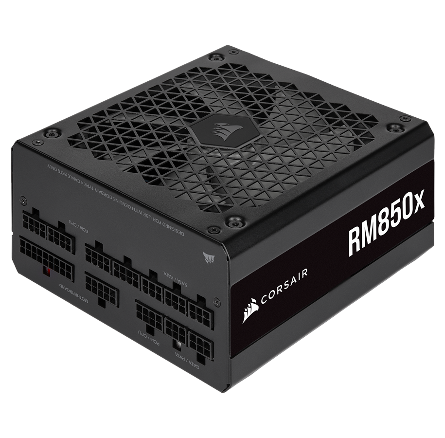 Strømforsyning - Corsair RM850x (2021) Strømforsyning - 850 Watt - 135 mm - ATX 2.4 - 80 Plus Gold certified - CP-9020200-EU
