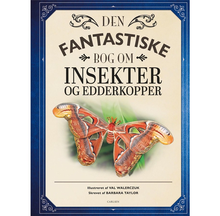 Børnebøger - Den fantastiske bog om insekter og edderkopper - Børnebog - Hardcover *DEMO* - 9788711991329