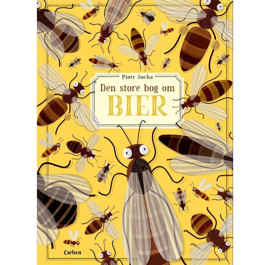 Børnebøger - Den store bog om bier - Børnebog - Hardcover - 9788711992159